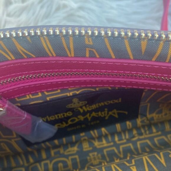 vivienne westwood pink grey crossbody - Picture 6 of 7